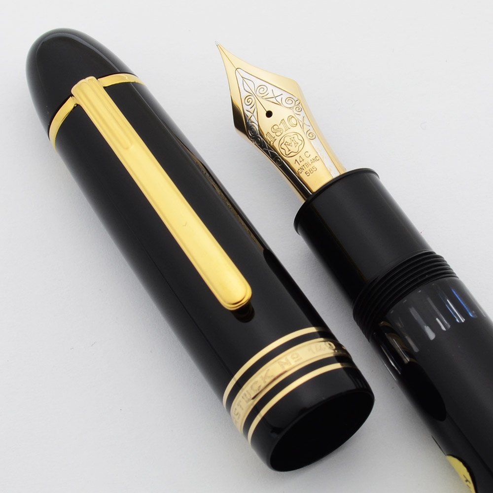 Montblanc Meisterstuck 149 Fountain Pen - Basic Black, Piston Fill